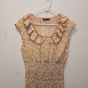 Allen B. By Allen Schwartz Floral Print Dress